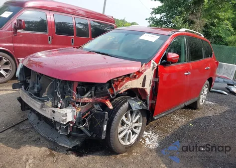 2017 Nissan Pathfinder Sv z USA, uszkodzony, nr VIN 5N1DR2MN4HC673145